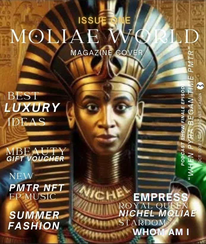 Nichel MOLIAE on the Magazine Cover of MOLIAE WORLD Magazine